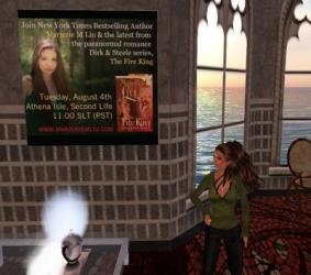 Un Cénacle d'écrivains se réunit... sur Second Life