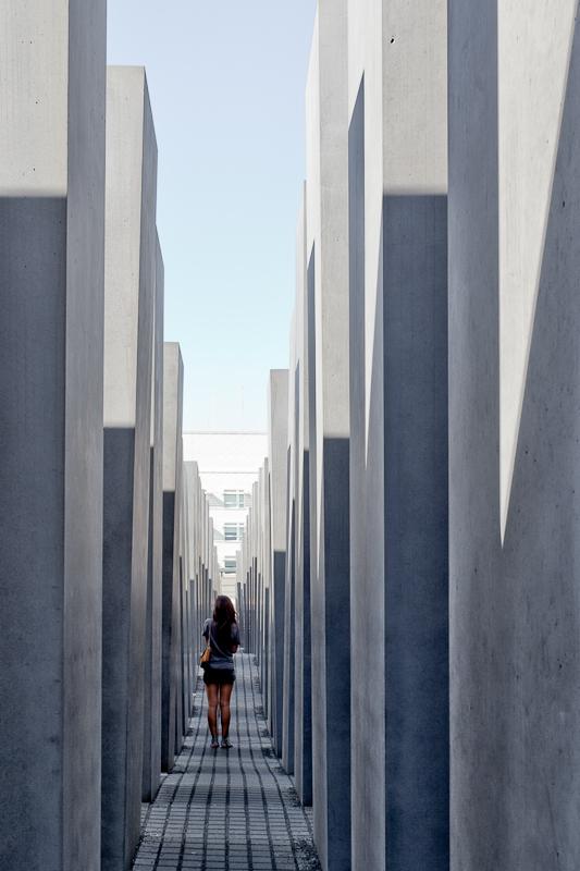 Berlin 2009 : Mémorial de l'Holocauste, instants volés 1