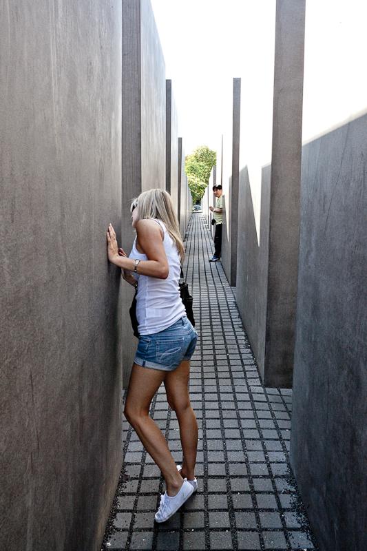 Berlin 2009 : Mémorial de l'Holocauste, instants volés 2