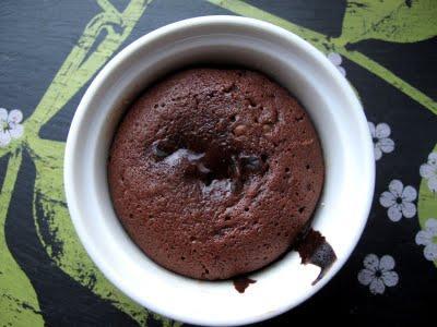 Moelleux au chocolat & son cœur coulant aux citrons verts confits Moelleux au chocolat & son cœur coulant aux citrons verts confits
