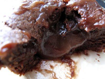 Moelleux au chocolat & son cœur coulant à la crème de marron Moelleux au chocolat & son cœur coulant à la crème de marron