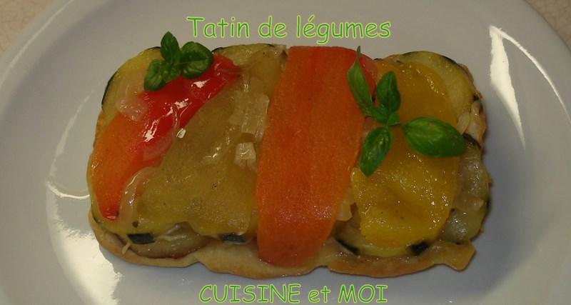 Tatin aux légumes (version 2)