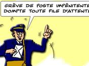 Poste grève contre… files d’attente