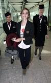 Emma Watson à l'aéroport de Heathrow (Londres) le 20 septembre 2009 Emma Watson à l'aéroport de Heathrow (Londres) le 20 septembre 2009