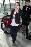 Emma Watson à l'aéroport de Heathrow (Londres) le 20 septembre 2009 Emma Watson à l'aéroport de Heathrow (Londres) le 20 septembre 2009