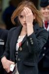 Emma Watson à l'aéroport de Heathrow (Londres) le 20 septembre 2009 Emma Watson à l'aéroport de Heathrow (Londres) le 20 septembre 2009