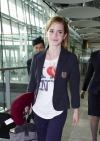 Emma Watson à l'aéroport de Heathrow (Londres) le 20 septembre 2009 Emma Watson à l'aéroport de Heathrow (Londres) le 20 septembre 2009