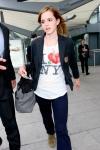Emma Watson à l'aéroport de Heathrow (Londres) le 20 septembre 2009 Emma Watson à l'aéroport de Heathrow (Londres) le 20 septembre 2009