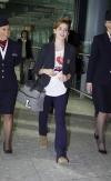 Emma Watson à l'aéroport de Heathrow (Londres) le 20 septembre 2009 Emma Watson à l'aéroport de Heathrow (Londres) le 20 septembre 2009