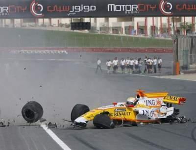 Renault faux accident grand prix Singapour