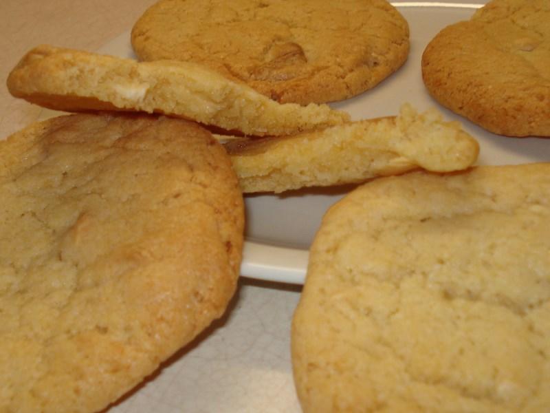 Cookies aux chocolat blanc