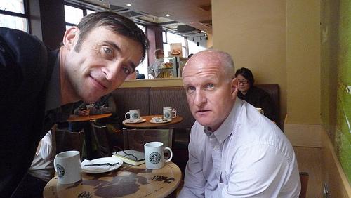 22/09/2009With Martin in the Starbucks of Great Portland ...