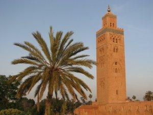 le minaret de la Koutoubia