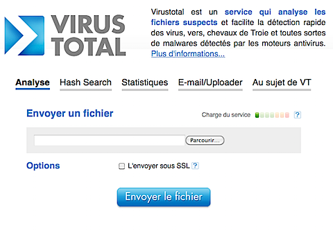 VirusTotal, un antivirus performant en ligne