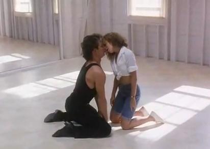 Patrick Swayze et Jennifer Grey dans Dirty Dancing