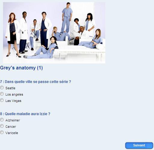 Quizz Grey's Anatomy  connais-tu la série par coeur ?