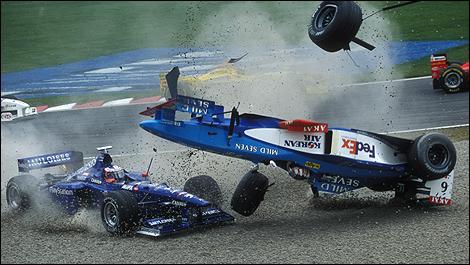 Crash en F1