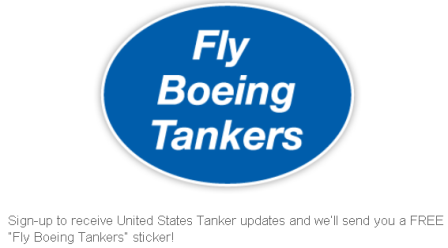La stratégie web de Boeing pour le contrat de tankers : unitedstatestanker.com