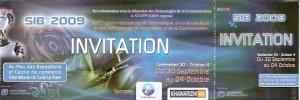 Billet SIB 2009