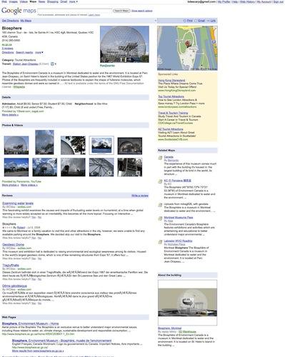  Google Maps Place Pages: lébauche dun guide touristique