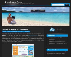 E-tourisme en France : Élise parle de  : Les nouvelles tendances dans l'industrie du tourisme en ligne