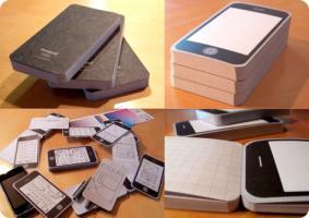 Le Notepod un bloc-notes iPhone