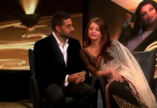 Aishwarya Rai Bachchan et Abhi au Ophra Show