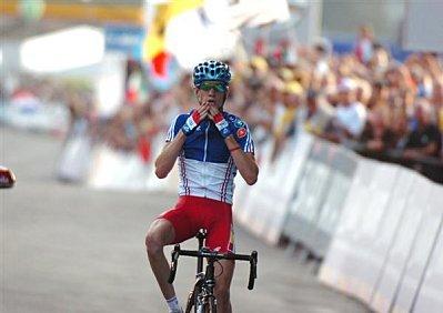 Mondiaux sur route espoirs = Romain SICARD (Fra)