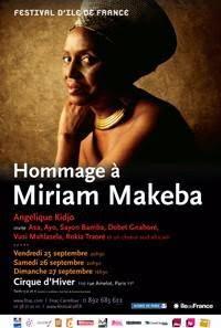 Hommage a Miriam Makeba.