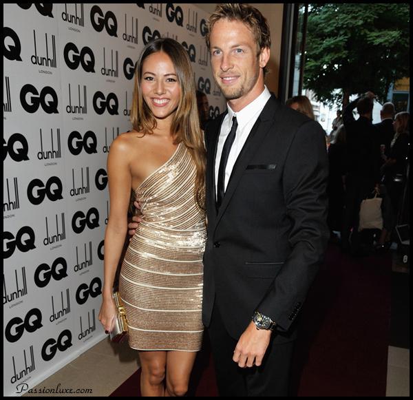 Jaeger-LeCoultre au poignet de Jenson Button au GQ Award