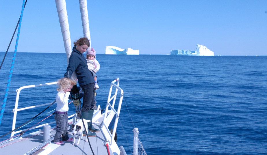 En famille au Pôle Nord