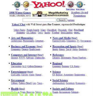 La jeunesse de Facebook, Hotmail & Yahoo