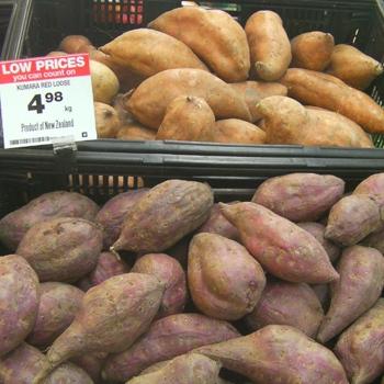 Red and orange Kumara