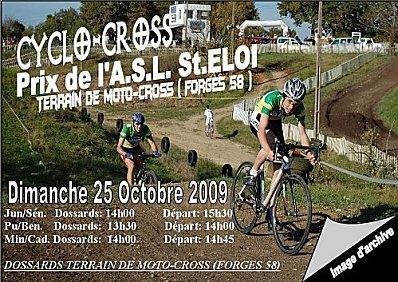 JGSN-Cyclo-cross de MOUSSY et St ELOI les 18 et 25 Octobre