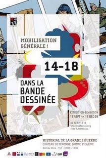 Exposition Mobilisation Générale ! 14-18 dans la bande dessinée