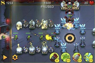 Test : Fieldrunners sur iPhone et iPod Touch