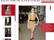 Emma Watson élue meilleure robe semaine