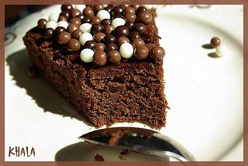 gâteau hyper léger au chocolat et aux courgettes ... si si !