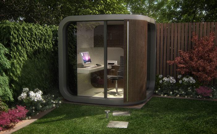 OfficePOD, la cabine pour télétravailler dans votre jardin
