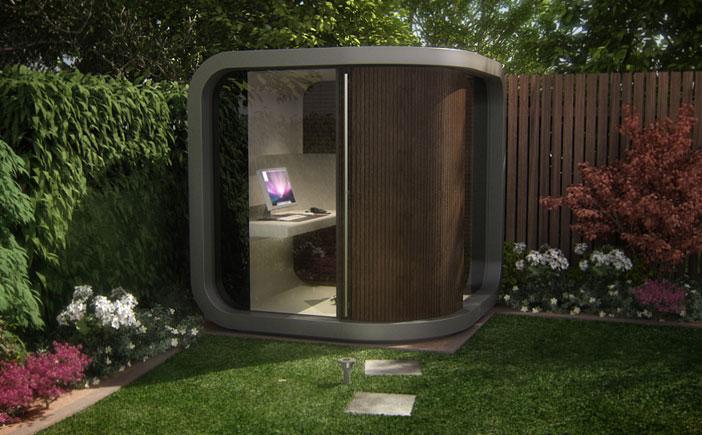 OfficePOD, la cabine pour télétravailler dans votre jardin