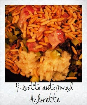 Invitez l'Italie dans votre cuisine ! Le risotto autmonal champignons, pins, pancetta et courgettes