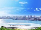 stade Olympique alimentés l’énergie renouvelable