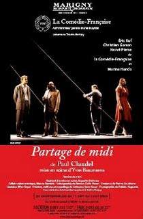 Le Partage de midi de Claudel au théâtre de Marigny