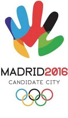 Le logo de MADRID 2016 .. Candidate au Jeux Olympique