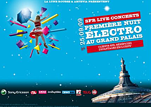 [SOIREE MOBILE] La nuit Electro SFR au Grand Palais !!!