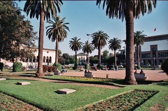Casablanca, Maroc : Plaza Mohamed V 