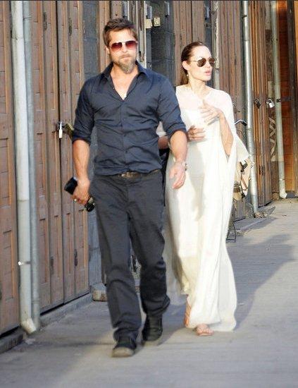 Brad Pitt et Angelina Jolie en Syrie
