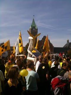Rassemblement antinucléaire à Colmar le 3 octobre
