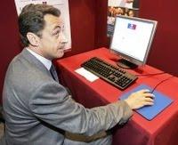 Sarkozy en mode Bloggeur