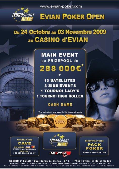 Evian Poker Open ! une semaine de rêve !
